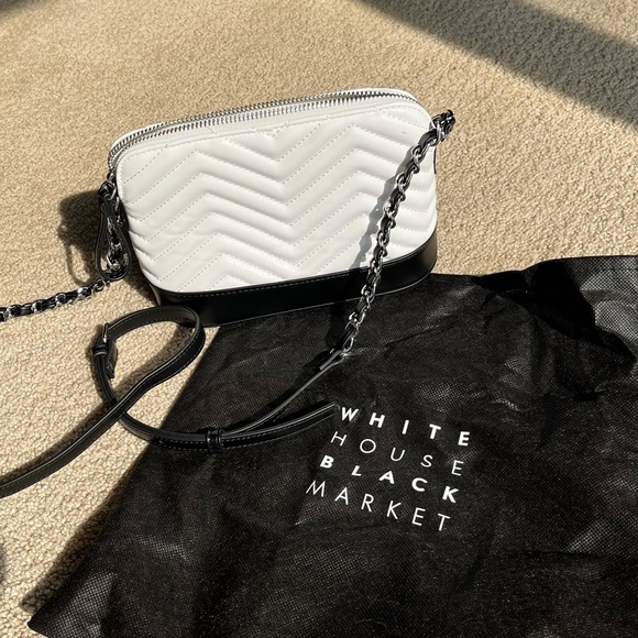 Black and White Crossbody Purse from White House Black Market - Picture 3 of 3